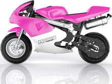 MotoTec Phantom Gas Pocket Bike 49cc 2-Stroke Pink – view 3