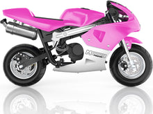 MotoTec Phantom Gas Pocket Bike 49cc 2-Stroke Pink – view 5