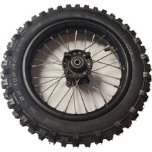 MotoTec Pro 1800w/2000w Dirt Bike Full Rear Wheel 80/100-12 – view 2
