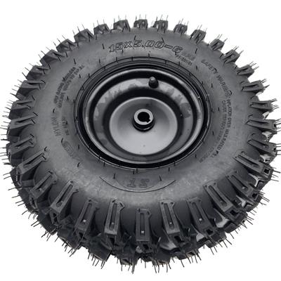 MotoTec Raider 48v UTV Rear Left Wheel Full (15x5.00-6)