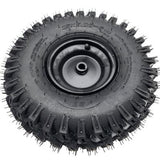 MotoTec Raider 48v UTV Rear Left Wheel Full (15x5.00-6) - MT-Raider-48v-Rear-Left-Wheel-Full