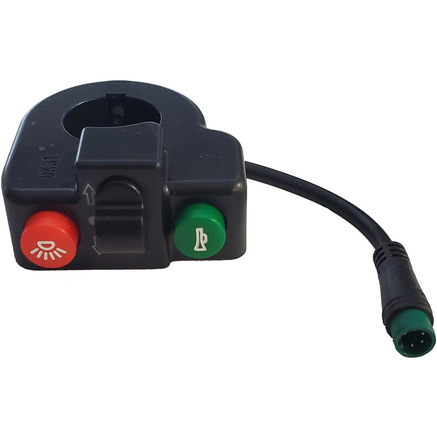 MotoTec Thor - Horn Light Signal Button - view 2
