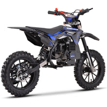 MotoTec Thunder 50cc 2-Stroke Kids Gas Dirt Bike Blue – view 5