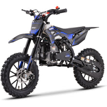 MotoTec Thunder 50cc 2-Stroke Kids Gas Dirt Bike Blue – view 6