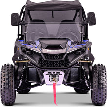 MotoTec Titan 200cc 4-Stroke Gas UTV Blue – view 3