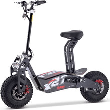 Load image into Gallery viewer, MotoTec Vulcan 48v 1600w Electric Scooter Black