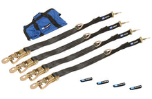 Load image into Gallery viewer, 4 Tie Down/Axle Strap Combo Direct Hook