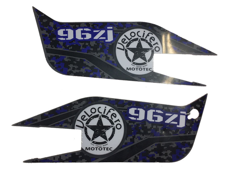 MotoTec Mad Scooter - Body Sticker Kit - view 2