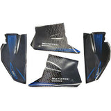 MotoTec 36v Maverick Go Kart - Sticket Kit Blue - Maverick-Sticker-Kit-Blue