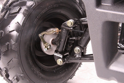 Mini 125cc Utility Style ATV, Electric Start, Automatic with Reverse, 7-inch Wheels, Ages 9-12