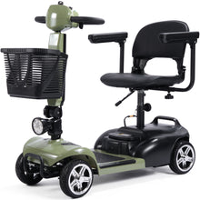 MotoTec Mobility Scooter 24v 250w PLUS Green