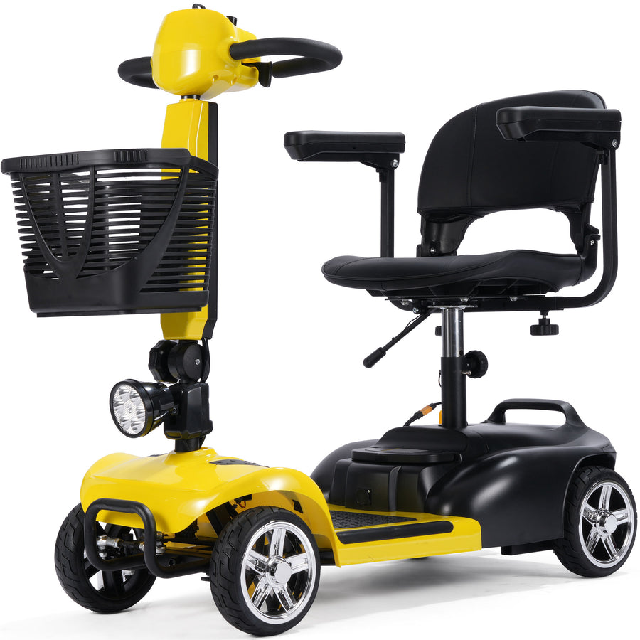 MotoTec Mobility Scooter 24v 250w PLUS Yellow