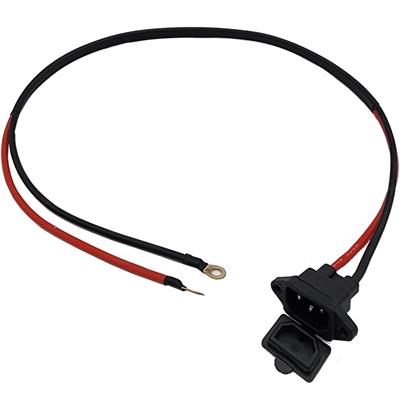 MotoTec Mud Monster XL 2000w - Charging Port PC Connector - Ring Terminal
