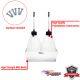 Pit Posse Double Fuel Jug Rack Economy with 2 Jugs and Hoses - Lee Motorsports