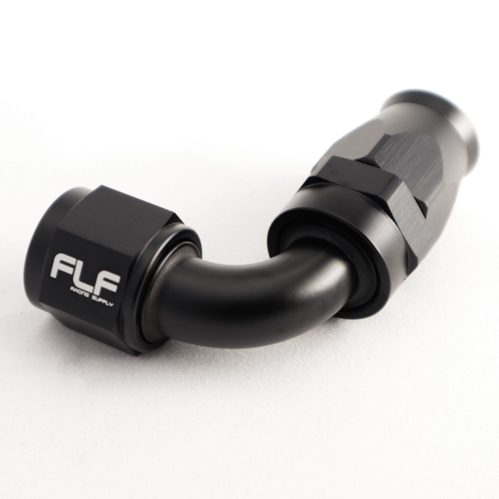 PTFE 90 degree hose end