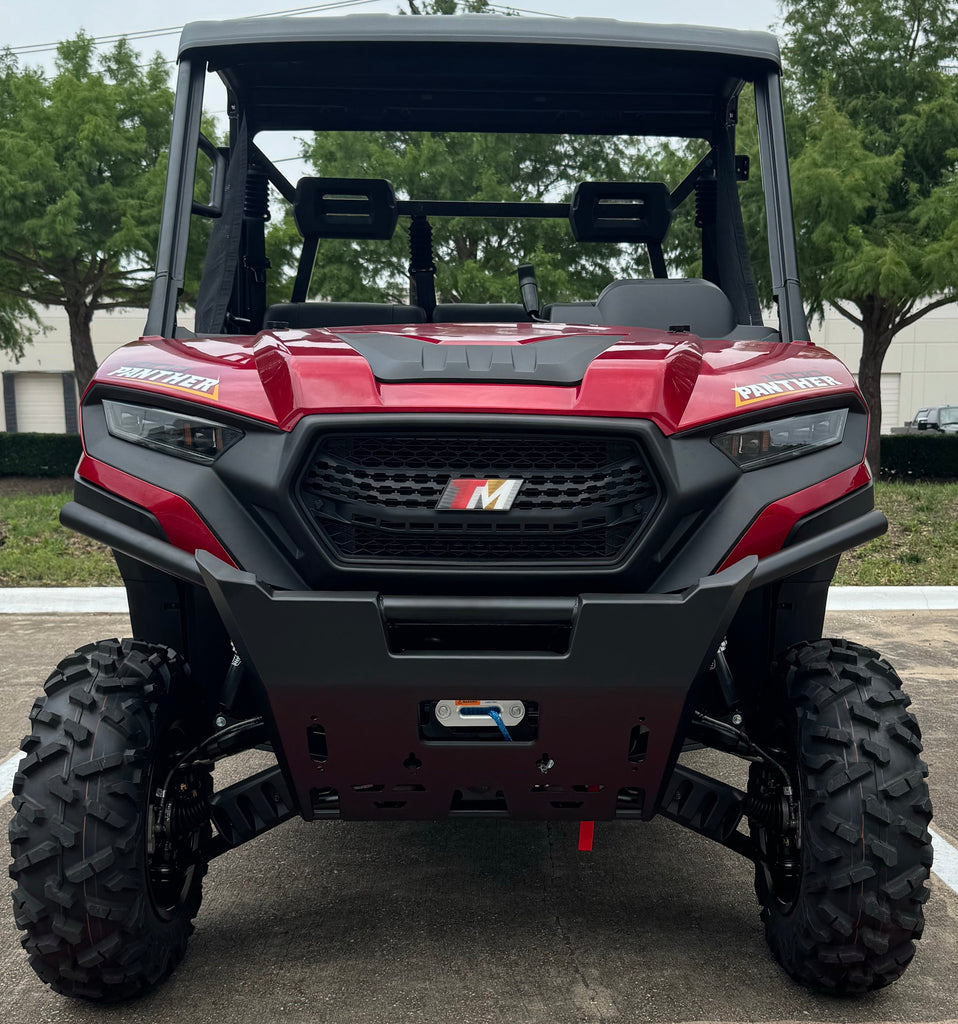 TrailMaster Panther 1000 UTV, 4X4, Larger Body, Electronic Power Steering, Heavy Duty Suspension, 83hp V-twin EFI Engine, High Low Range Automatic Trans, CA Legal