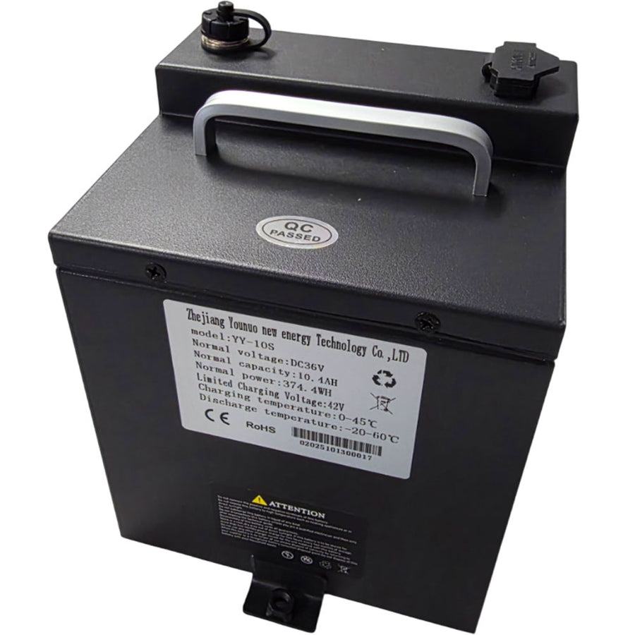 MotoTec Pro 1200w 36v 10ah Lithium Battery - V2 - view 2