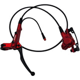 MotoTec 2000w Pro Dirt Bike - Front Hydraulic Brake Assembly 34in - Pro-2000w-Front-Brake-Assembly-34