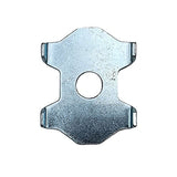 MotoTec Pro Dirt Bike 2000w Rear Axle Adjuster Plate - Pro-2000w-Rear-Axle-Adjuster-Plate