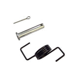 MotoTec 72v 5000w Pro Dirt Bike Foot Peg Spring with Pin - Pro-5000w-72v-Foot-Peg-Spring-Pin