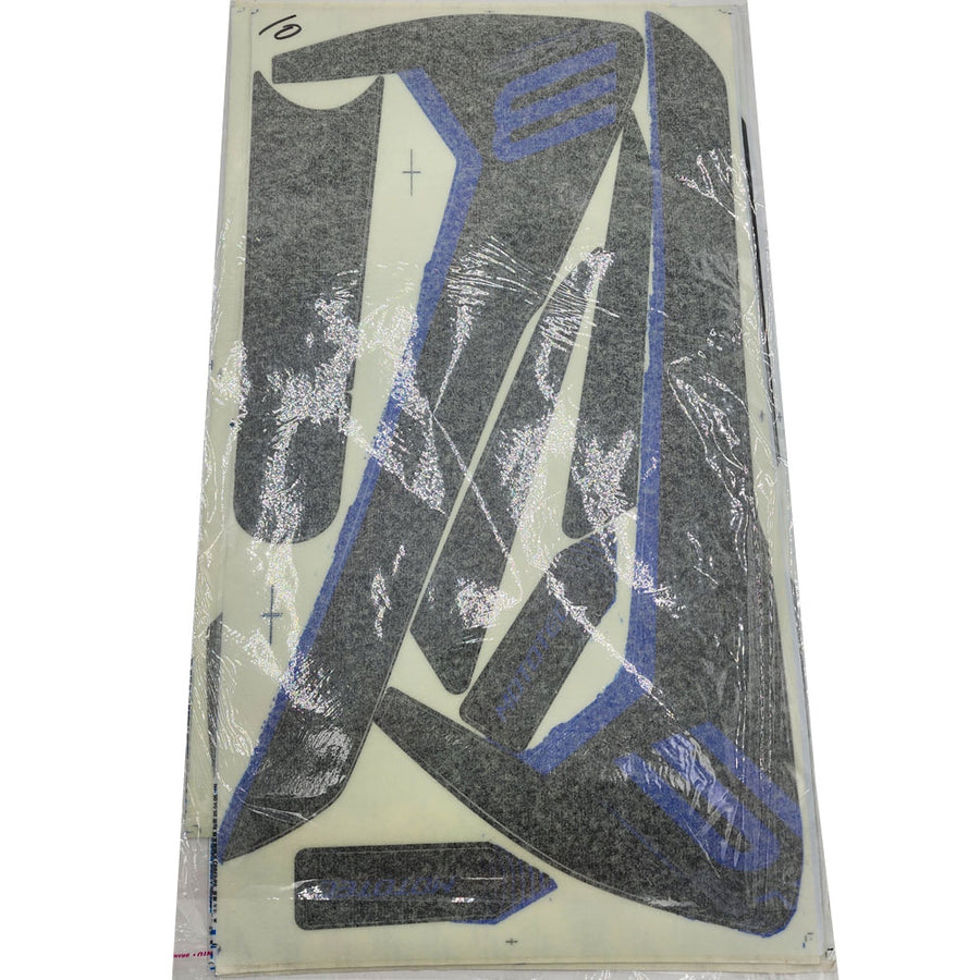 MotoTec 72v 5000w Pro Dirt Bike Sticker Kit Blue V2 - view 2