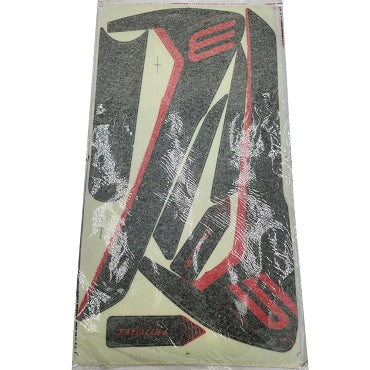 MotoTec 72v 5000w Pro Dirt Bike Sticker Kit Red V2