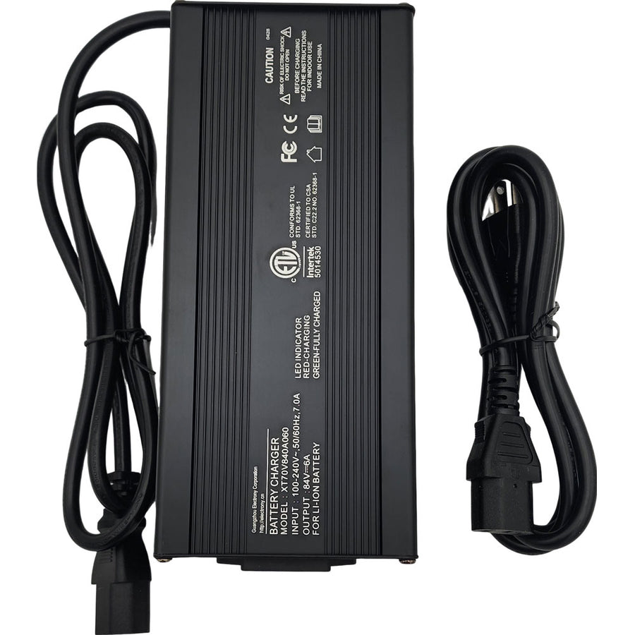 MotoTec 72v 6A 5000w Pro Dirt Bike Lithium Charger - view 2