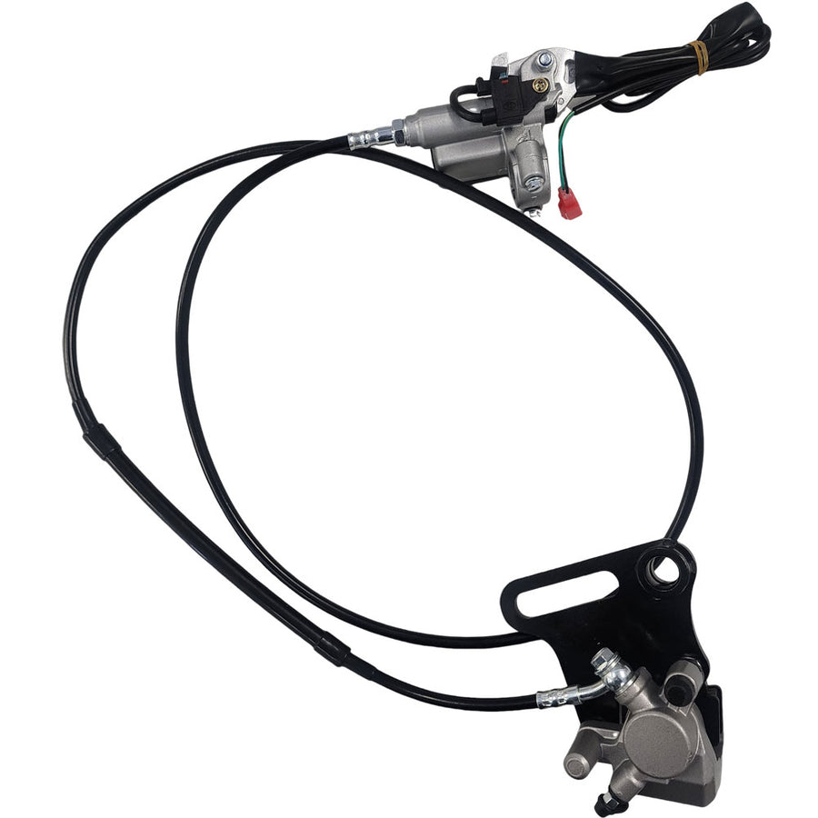 MotoTec 72v 5000w Pro Dirt Bike Rear Brake Assembly - view 2