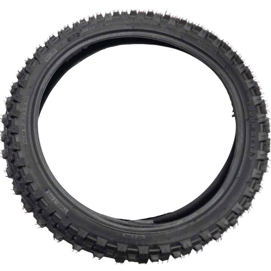 MotoTec 72v 5000w Pro Dirt Bike Front Tire 70/100-17 - view 2