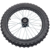 MotoTec 72v 5000w Pro Dirt Bike Full Front Wheel 70/100-17 - Pro-5000w-72v-Full-Front-Wheel