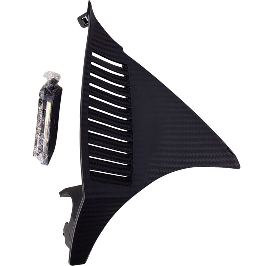 MotoTec 72v 8000w Pro Dirt Bike Front Left Inside Panel Black - view 2