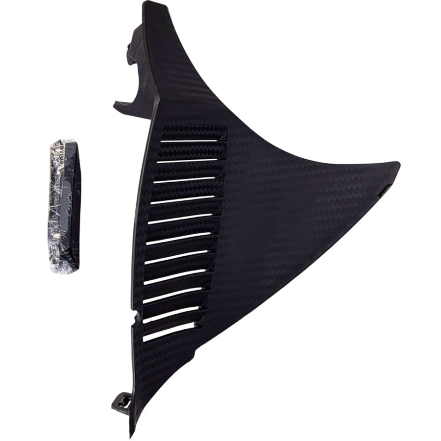MotoTec 72v 8000w Pro Dirt Bike Front Right Inside Panel Black - view 2