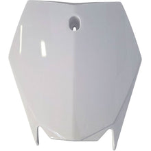 MotoTec 72v 8000w Pro Dirt Bike Number Plate White