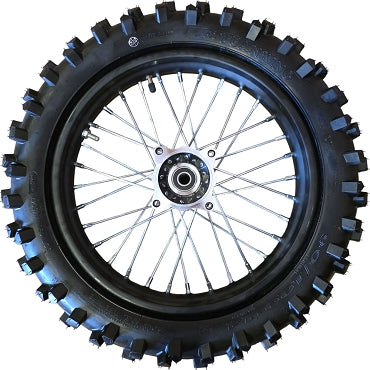 MotoTec 72v 8000w Pro Dirt Bike Rear Wheel 90/100-14