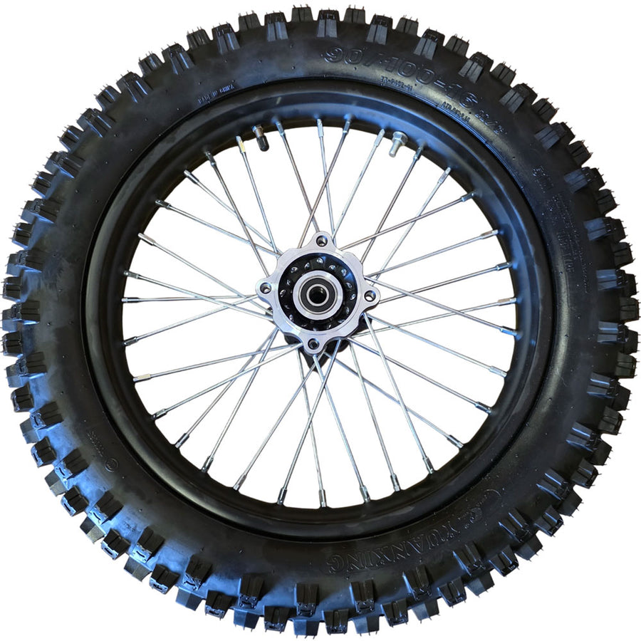 MotoTec 72v 8000w Pro Dirt Bike Rear Wheel 90/100-16 - view 2