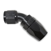 Load image into Gallery viewer, #8 45 Deg Hose End Black