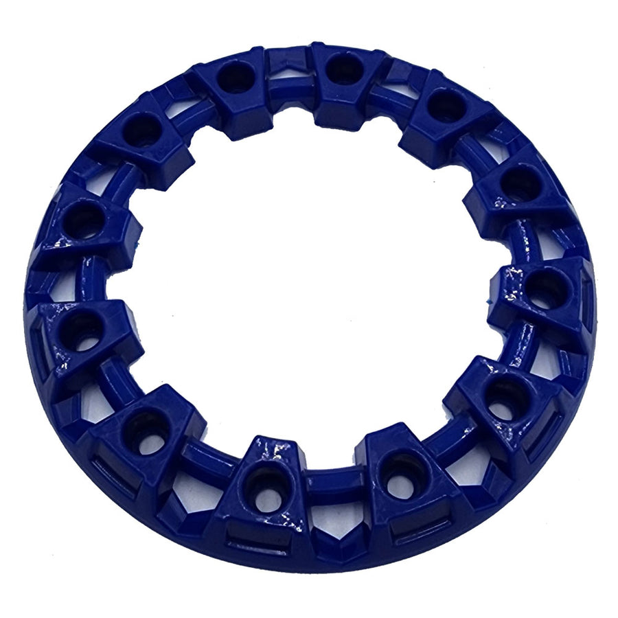 MotoTec Raider 48v UTV Beadlock Blue - view 2