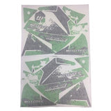 MotoTec Renegade Sticker Kit Green - MT-Renegade-Sticker-Kit-Green