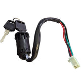 Rex/Bull Ignition Switch with Key - 4 Wire - Rex-Bull-Key-Ignition-4-Wire