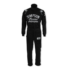 Load image into Gallery viewer, Suit Checkers Medium Black SFI 3.2A/5