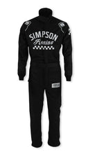 Load image into Gallery viewer, Suit Checkers XX-Large Black SFI 3.2A/5