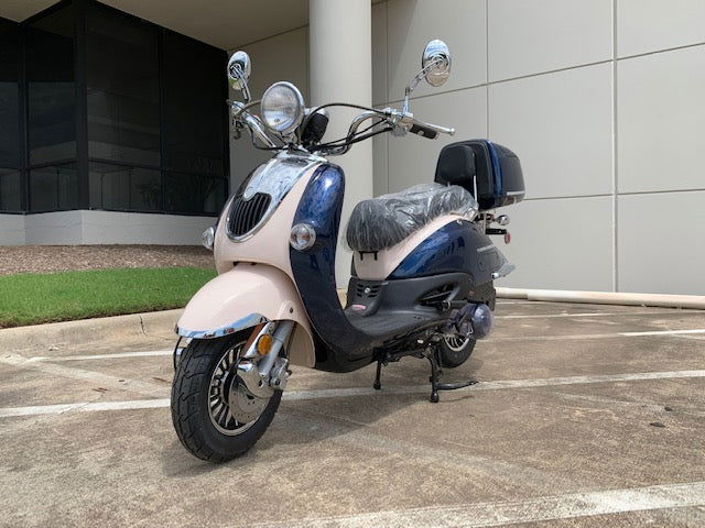 TrailMaster Sorrento 50cc Street Scooter, Ships Fully Assembled