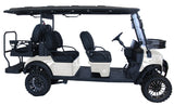 TrailMaster TBM X6 6-seater Electric Golf Cart, 5kW Lithium Battery