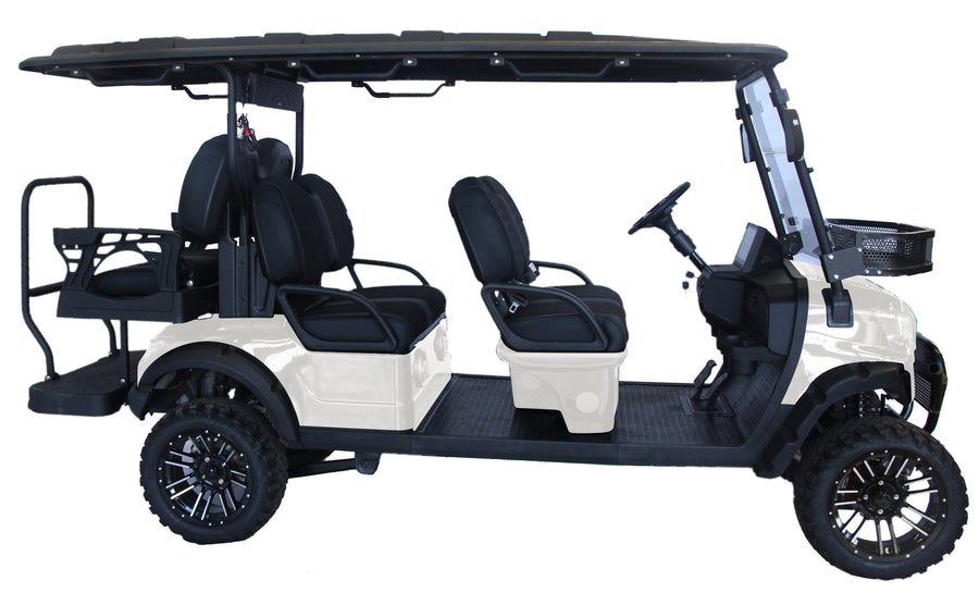 TrailMaster TBM X6 6-seater Electric Golf Cart, 5kW Lithium Battery