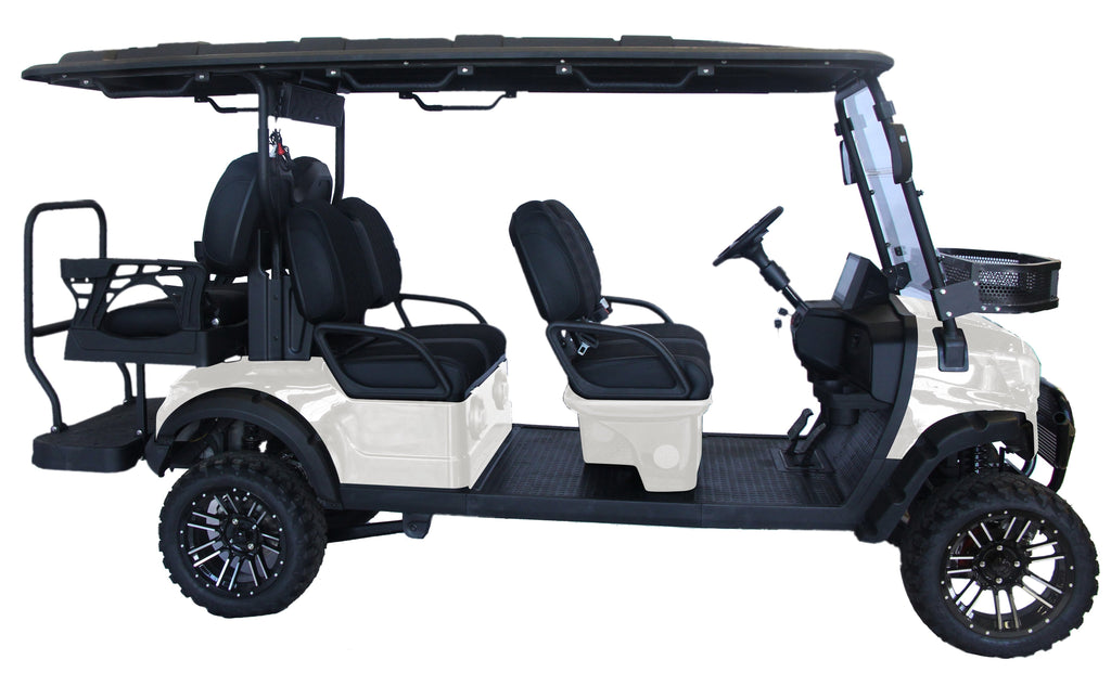 TrailMaster TBM X6 6-seater Electric Golf Cart, 5kW Lithium Battery