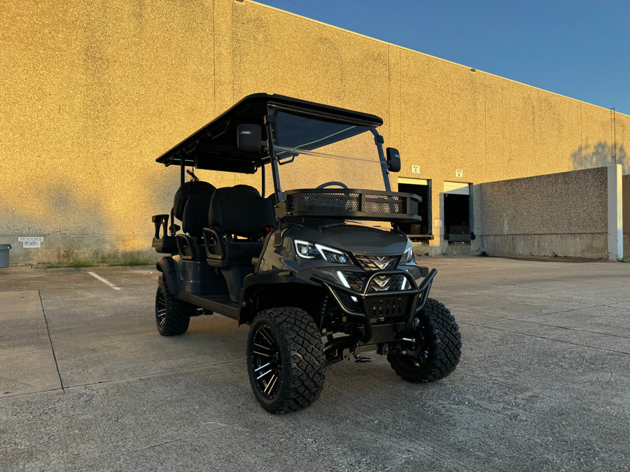 TrailMaster TBM X6 6-seater Electric Golf Cart, 5kW Lithium Battery