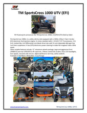 Load image into Gallery viewer, Trailmaster Sports Cross 1000cc 4X4
