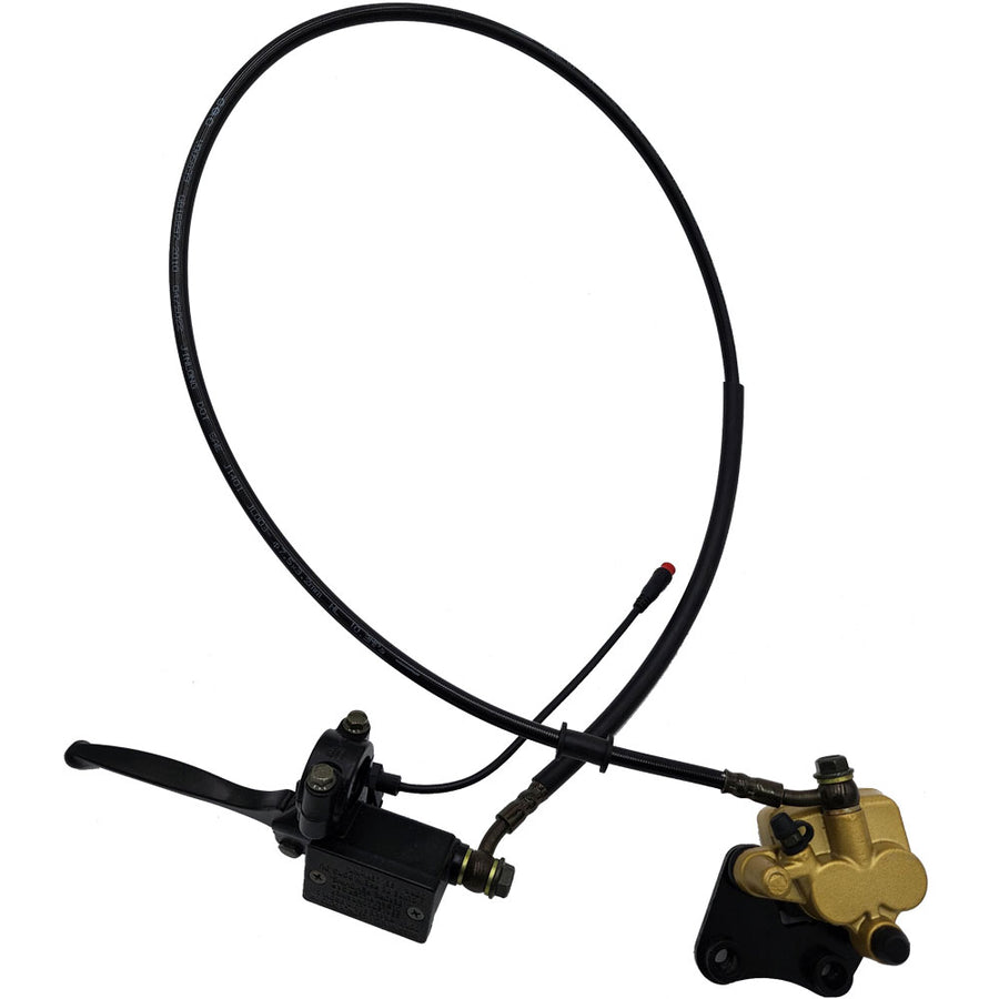 MotoTec Trike 1200/1800w Front Hydraulic Brake Assembly - view 2