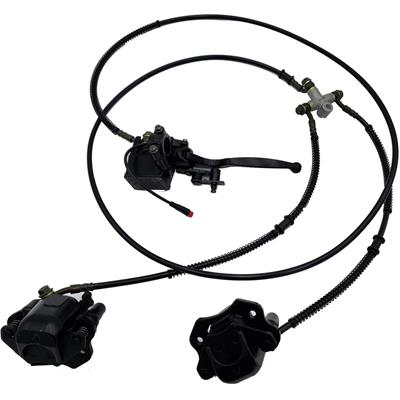 MotoTec Trike 1200/1800w Rear Hydraulic Brake Assembly