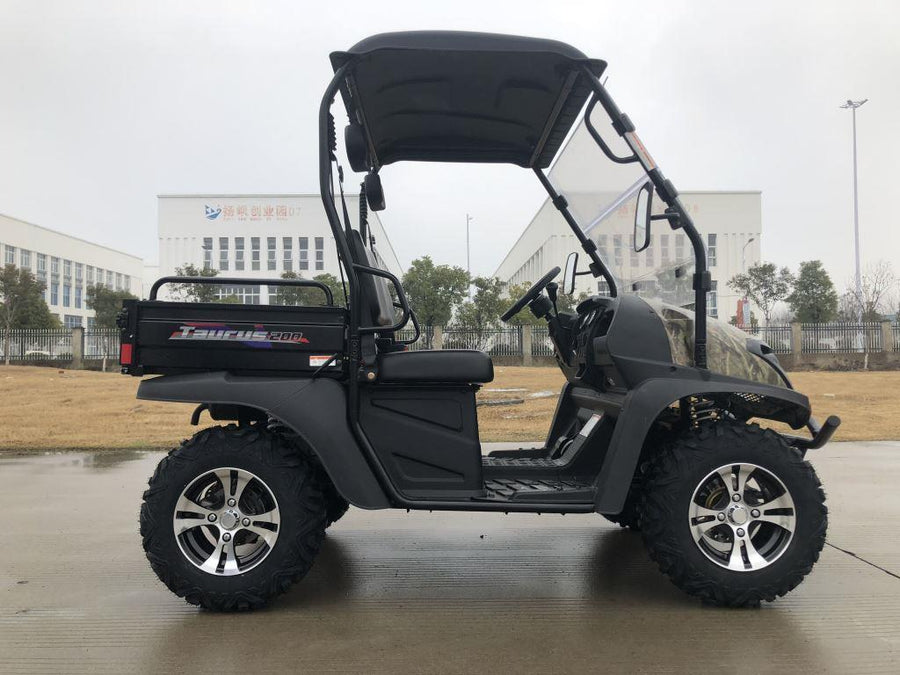 TrailMaster Taurus 200E-U EFI Gas UTV Shaft Drive, High/Low Gear Alloy Wheels, Fuel Injected